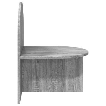 Nachttisch Graues Sonoma 48 x 49 x 65 cm Holzwerkstoff