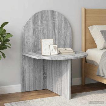 Nachttisch 2 Stk. Graues Sonoma 48 x 49 x 65 cm Holzwerkstoff