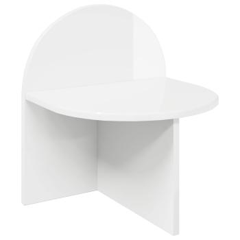 Nachttisch Hochglanz Weiß 40 x 35,5 x 45,5 cm Holzwerkstoff
