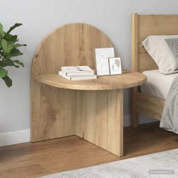 ARDEBO.de - Nachttisch 2 stk. Artisan-Eiche 40 x 35,5 x 45,5 cm