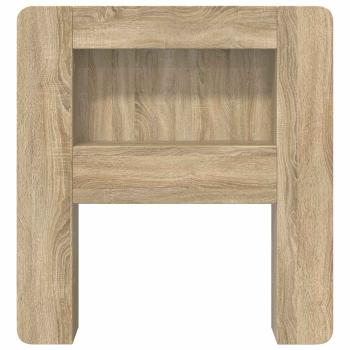 Kopfteil-Schrank mit Speicher Sonoma-Eiche Holzwerkstoff
