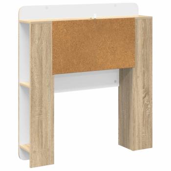 Kopfteil-Schrank mit Speicher Sonoma-Eiche Holzwerkstoff
