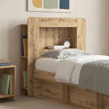 ARDEBO.de - Kopfteil-Schrank Artisan-Eiche 80 cm Holzwerkstoff
