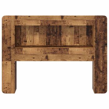 Kopfteil-Schrank mit Speicher Altholz Holzwerkstoff