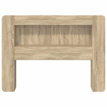 Kopfteil-Schrank mit Speicher Sonoma-Eiche Holzwerkstoff