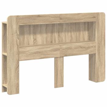 Kopfteil-Schrank mit Speicher Sonoma-Eiche Holzwerkstoff