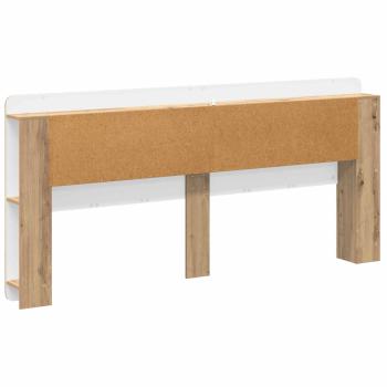 Kopfteil-Schrank Artisan-Eiche 200 cm Holzwerkstoff