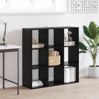 ARDEBO.de - Bücherregal Schwarze Eiche 102 x 32 x 102 cm