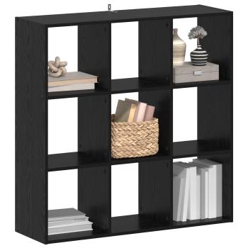 Bücherregal Schwarze Eiche 102 x 32 x 102 cm