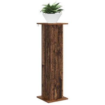 Pflanzenständer Altholz 30,5 x 30 x 100,5 cm Holzwerkstoff