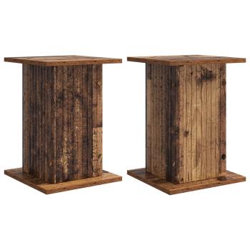Pflanzenständer 2 stk. Altholz 30,5 x 30 x 43 cm Holzwerkstoff