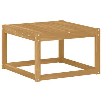 Tisch für Outdoor Massivholz Akazie Weiß 59 x 59 x 37 cm