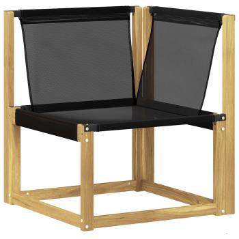 2 stk. Outdoor Mittel- und Ecksofa Weiß