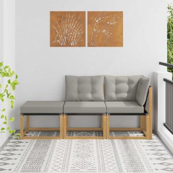 ARDEBO.de - Sectional Sofa Einheiten 3 stk. 3-Sitzer