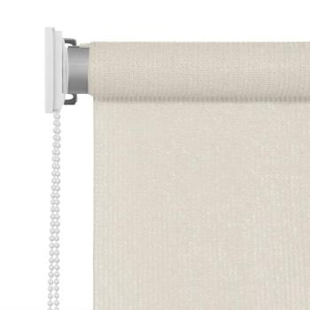 Außenrollo 105 (B)x140 (H) cm Cremeweiß