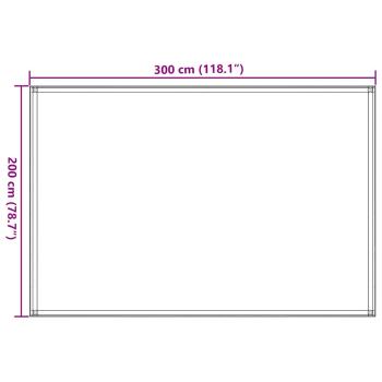 Zeltteppich 200x300 cm Taupe