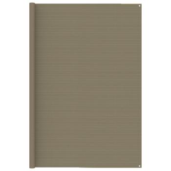 Zeltteppich 250x400 cm Taupe