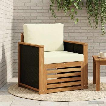 ARDEBO.de - Outdoor Mittelsofa Natur
