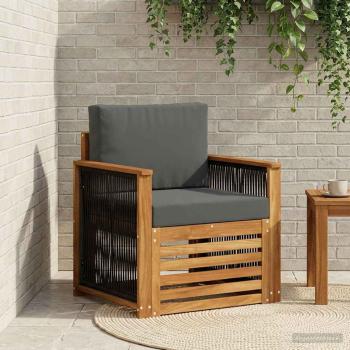 ARDEBO.de - Outdoor Mittelsofa Natur