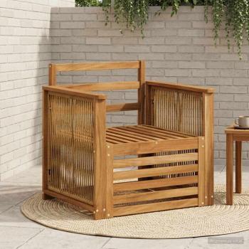 ARDEBO.de - Outdoor Mittelsofa Natur