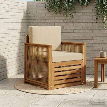 ARDEBO.de - Outdoor Mittelsofa Natur