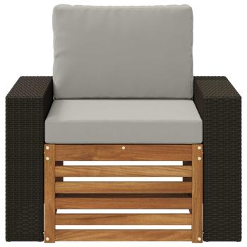 Outdoor Mittelsofa Natur