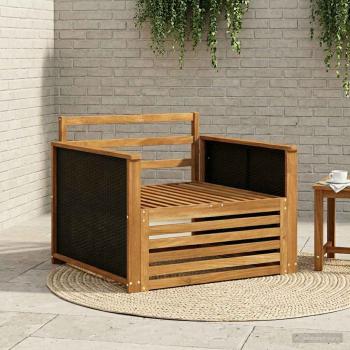 ARDEBO.de - Outdoor Mittelsofa Natur