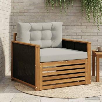 ARDEBO.de - Outdoor Mittelsofa Natur