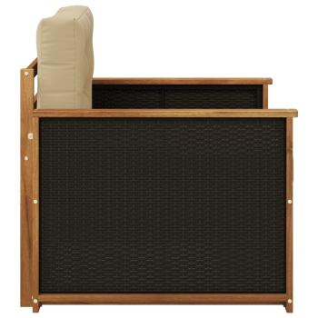 Outdoor Mittelsofa Natur