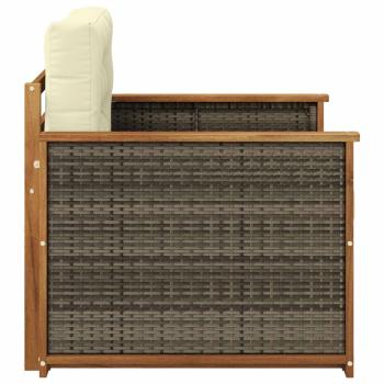 Outdoor Mittelsofa Natur