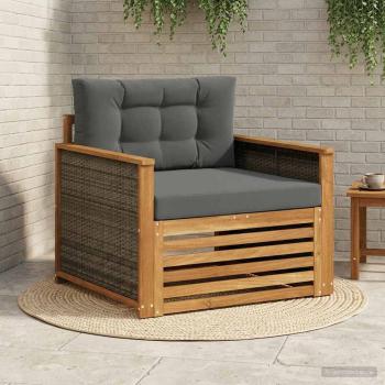 ARDEBO.de - Outdoor Mittelsofa Natur