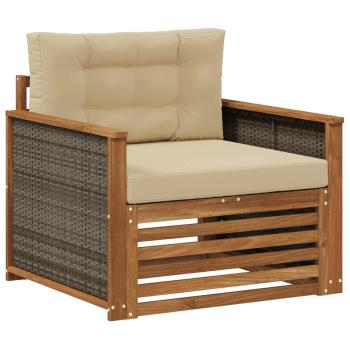 Outdoor Mittelsofa Natur