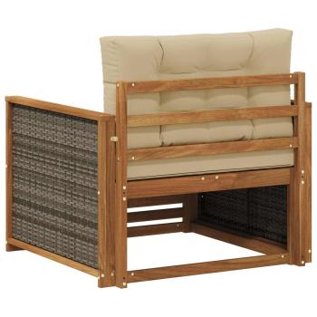 Outdoor Mittelsofa Natur