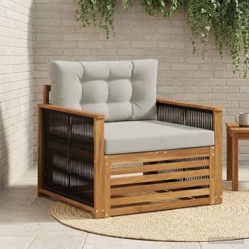 ARDEBO.de - Outdoor Mittelsofa Natur