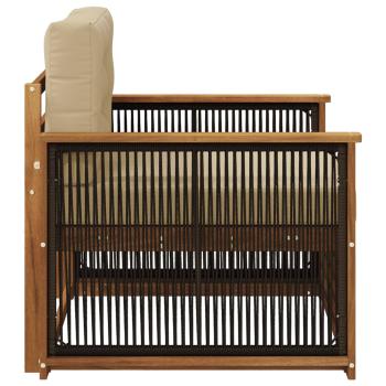 Outdoor Mittelsofa Natur