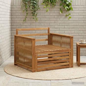 ARDEBO.de - Outdoor Mittelsofa Natur