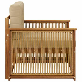 Outdoor Mittelsofa Natur