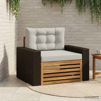 ARDEBO.de - Outdoor Mittelsofa Natur
