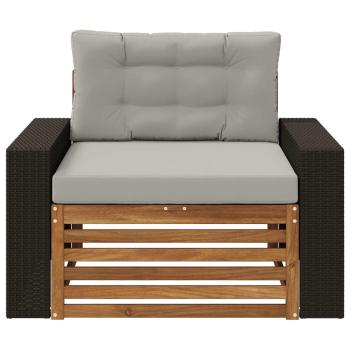 Outdoor Mittelsofa Natur