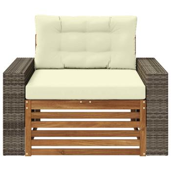 Outdoor Mittelsofa Natur
