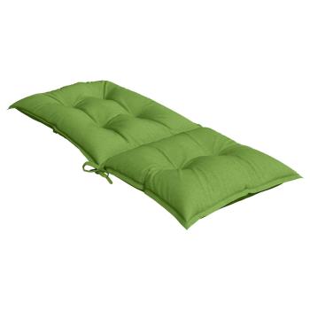 Hochlehner-Auflagen 6 Stk. Melange Grün 120x50x7 cm Stoff