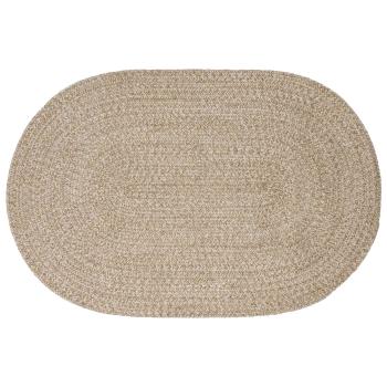 ARDEBO.de - Bereichsteppiche Weiß 122 x 183 cm Jute