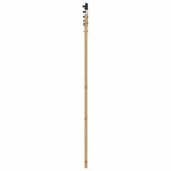 Schiebetür ORKDAL Natürlich und Schwarz 93 x 202 cm