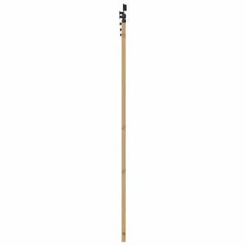 Schiebetür ORKDAL Natürlich und Schwarz 61 x 198,5 cm