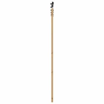 Schiebetür ORKDAL Natürlich und Schwarz 93 x 202 cm