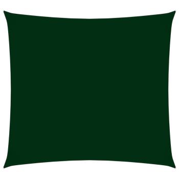Sonnensegel Oxford-Gewebe Quadratisch 6x6 m Dunkelgrün