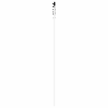Schiebetür ORKDAL Weiß 93 x 232 cm Massivholz Kiefer und Glas