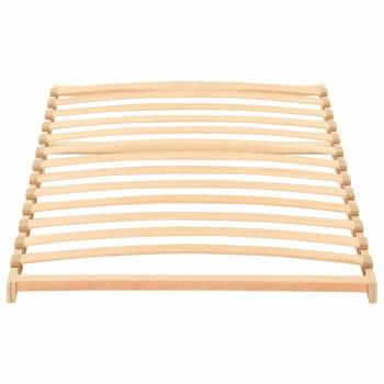 Bett-Lattenrost Braun 80 x 190 cm Massivholz Buche