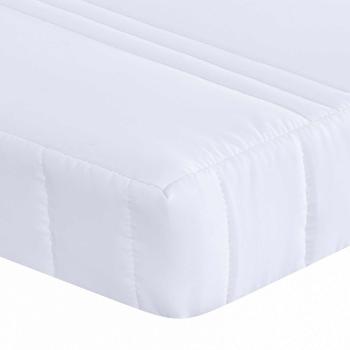 Erweiterbare Schaumstoffmatratze 80 x 200 cm Weiß