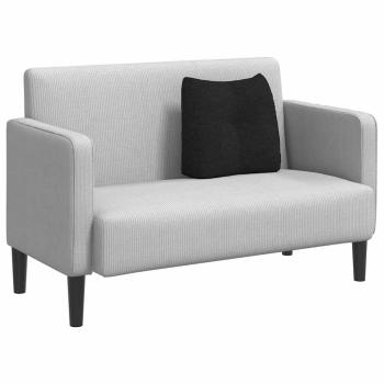 Rücken Kissen Schwarz 45 x 24 x 50 cm Stoff